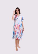 Robe d’Été Fluide et Opaque : Le Look Tropical Chic - Pure White